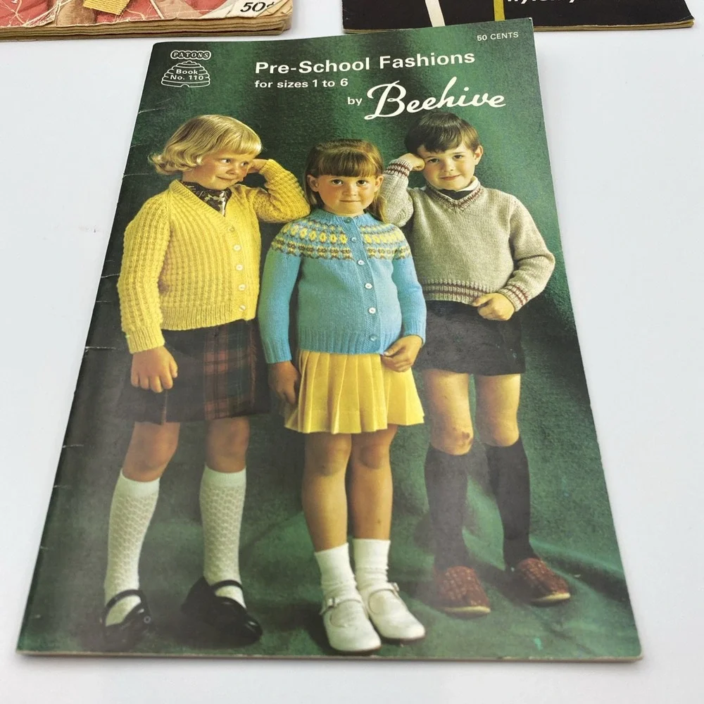 Vintage Knitting Books‎ (3) 1950s Patons New Lux Cancraft